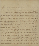 John Ward to John F. Grimke, October 31, 1791 by John Ward