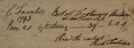 Franks, Footman's Auction, June 21, 1793