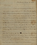 Thomas M. Randolf to James Brown, August 19, 1794