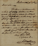 John Walker to Unknown Person, September 15, 1795