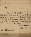 A.I. Dallas to Edward Tilghman, June 23, 1794