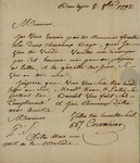Bartholomew Corvaisier to John Kean, August 8, 1793