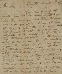 David Ramsay to John Kean, August 13, 1793 by David M. Ramsay