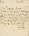 Julian Niemcewicz to Peter Kean, August 10, 1799 by Julian U. Niemcewicz