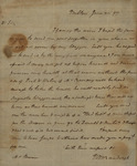 Thomas M. Randolph to James Brown, June 21, 1797 by Thomas M. Randolph