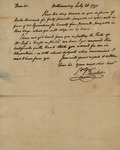 St. George Tucker to James Brown, July 26, 1797 by St. George Tucker