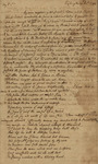 Thomas Law to Unknown Person, December 14, 1799