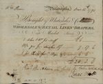 Isaac Hall to Susan Kean, December 13, 1793