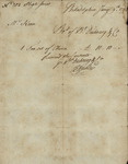 G.B. Dubourg & Co to Susan Kean, January 9, 1794