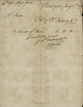 G.B. Dubourg & Co to Susan Kean, January 9, 1794 by G.B. Dubough & Co.