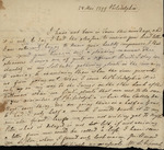 Julian Niemcewicz to Susan Kean, May 28, 1799 by Julian Niemcewicz