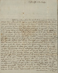 Julian Niemcewicz to Susan Kean, June 17, 1799