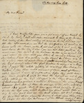 Julian Niemcewicz to Susan kean, November 23, 1799 by Julian Niemcewicz