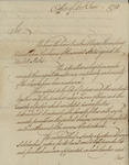 Office of Accounts to Unknown Person, June 1793