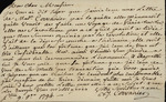 Bartholomew Corvaisier to John Kean, January 9, 1794