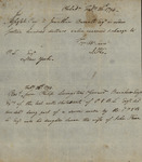 John Kean to Philip Livingston, February 26, 1794