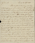 John Charles Lucena to John Kean, September 24, 1794