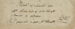 William Forsyth to Susan Kean, November 29, 1794 by William Forsyth