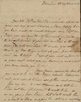 George Van Brugh Brown to Susan Kean, June 8, 1797