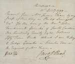 Jacob Reed to Susan Kean, January 23, 1799