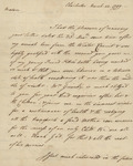 John Faucheraud Grimké to Susan Kean, March 22, 1799 by John Faucheraud Grimké