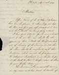 Gustavus Risberg to Susan Kean, April 13, 1799