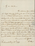 A. Mayo to Susan Kean, May 25, 1799 by A. Mayo