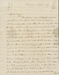 George Brown to Susan Kean, June 4, 1799 by George Van Brugh Brown