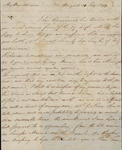 Herman LeRoy to Susan Kean, July 31, 1799 by Herman LeRoy