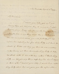 M. Houstown to Susan Kean, August 3, 1799 by M. Houstown