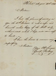 Gustavus Risberg to Susan Kean, August 16, 1799