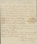 Herman LeRoy to Susan Kean, September 9, 1799 by Herman LeRoy