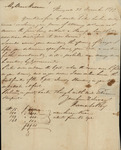 Herman LeRoy to Susan Kean, November 22, 1799 by Herman LeRoy