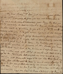 Sarah Ricketts to Susan Kean, March 25, 1793