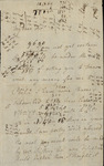 Draft and Math, circa March 1799