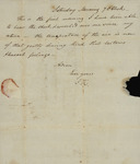 John Kean to Susan Kean, September 3, 17xx by John Kean