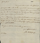 John Rutherfurd to Susan Kean, circa April 1795