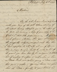 Gustavus Risberg to Susan Kean, July 6, 1797 by Gustavus Risberg