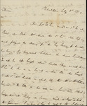 George Meade to Susan Kean, July 3, 1797