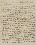 Philip Livingston to Susan Livingston, January 25, 1799 by Philip Livingston