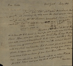 Philip Livingston to Susan Ursin Niemcewicz, July, 1803