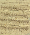 Julian Ursin Niemcewicz to Susan Ursin Niemcewicz, August 14, 1803