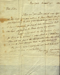 Philip Livingston and Peter Kean to Susan Ursin Niemcewicz, November 19, 1803
