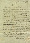 Legal Indenture of Peter Kean to Susan Ursin Niemcewicz by Peter Philip James Kean