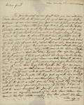 Julian Niemcewicz to Susan Kean, May 7, 1800