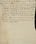 Susan Kean to Gustavus Risberg, January 1, 1800 by Susan Kean