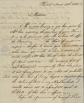 Gustavus Risberg to Susan Kean, March 27, 1800
