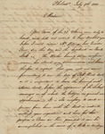 Gustavus Risberg to Susan Niemcewicz, July 9, 1800