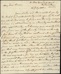 James Ricketts to Susan Kean, July 25, 1800
