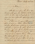 Gustavus Risberg to Susan U. Niemcewicz, October 20, 1800